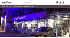 Desktop Screenshot of garageolympic.ch